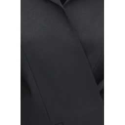 Black Wool Oves Aries Full-Length Jacket