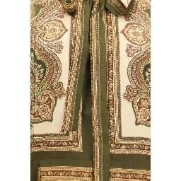Multicolor Silk Casual Dress