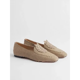 CHRISTIAN DIOR MEDALLION moccasins