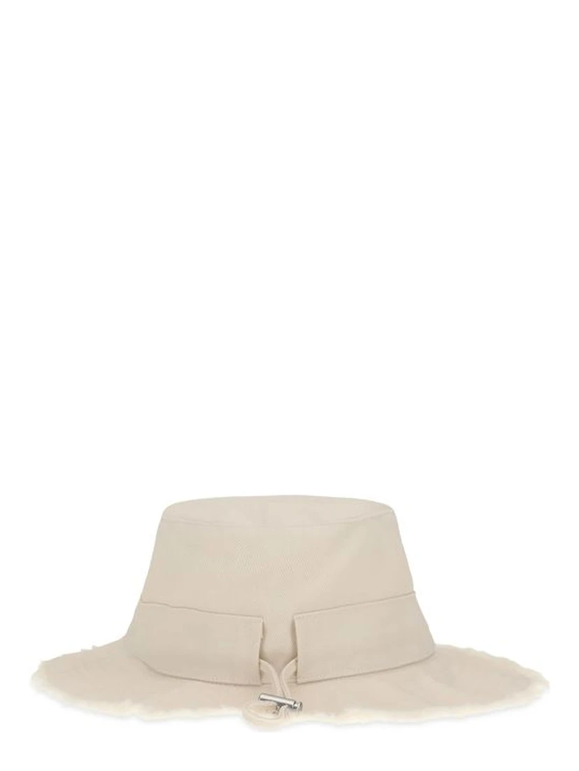 White Cotton Bucket Hat