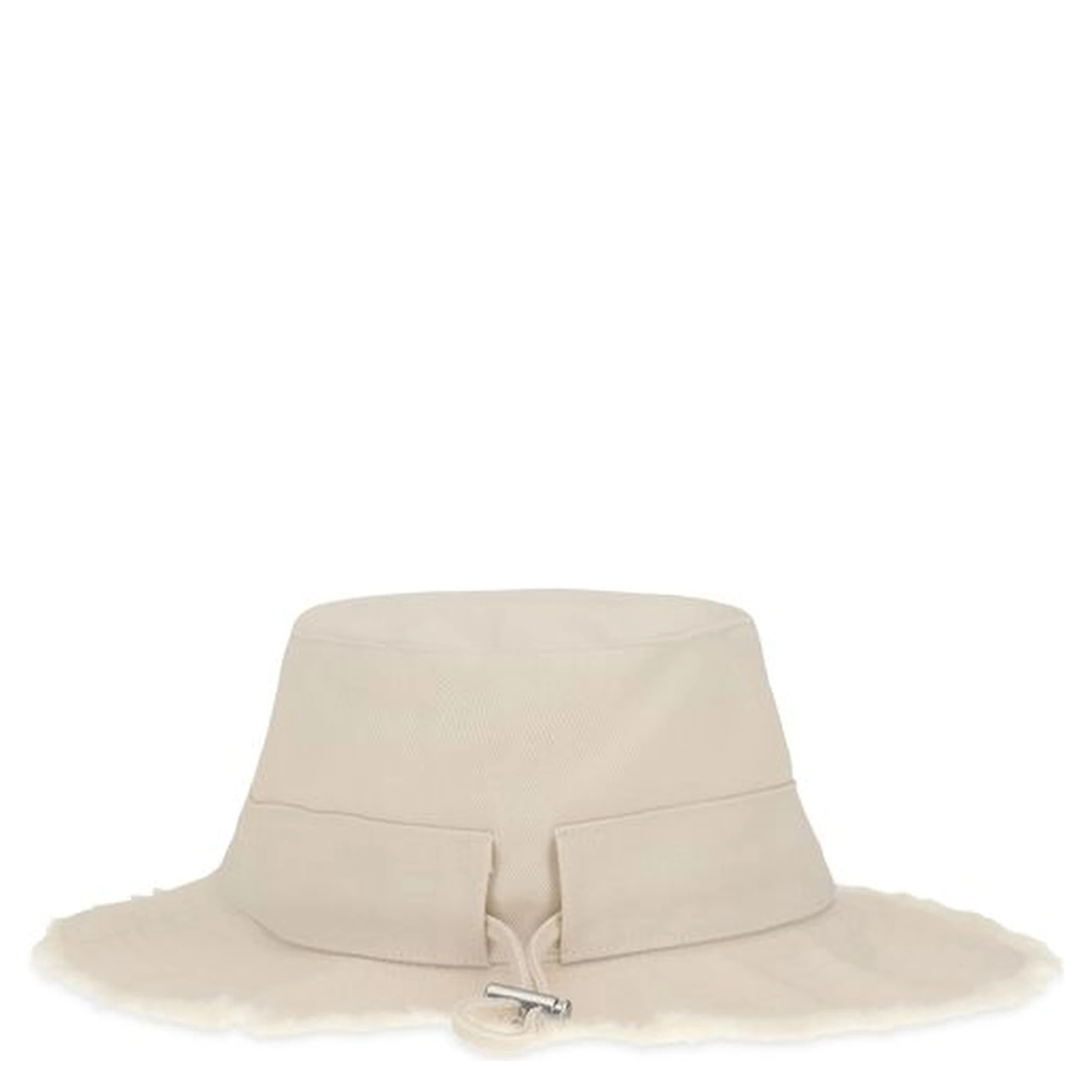 White Cotton Bucket Hat