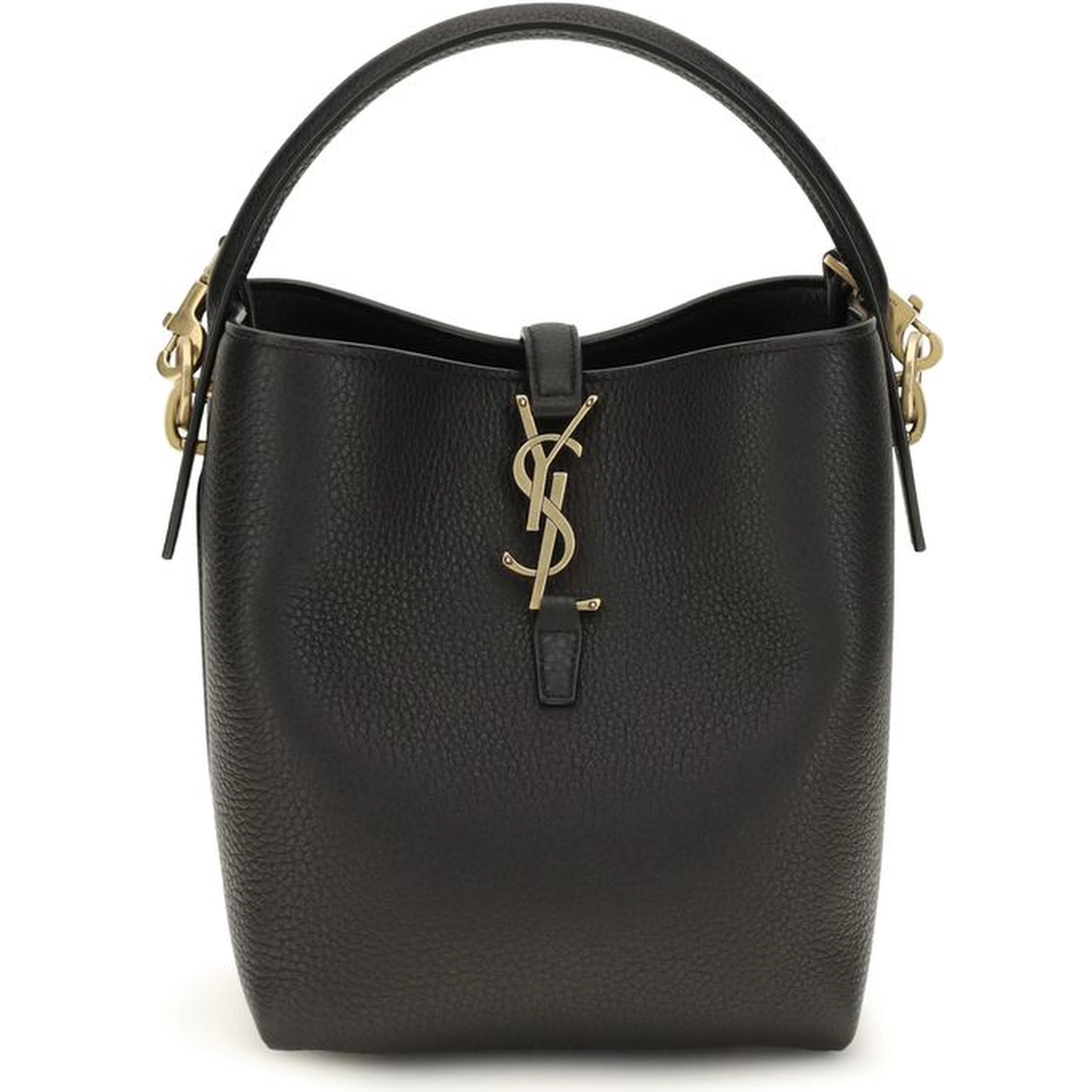 Black Calf Leather Bos Taurus Shoulder Bag