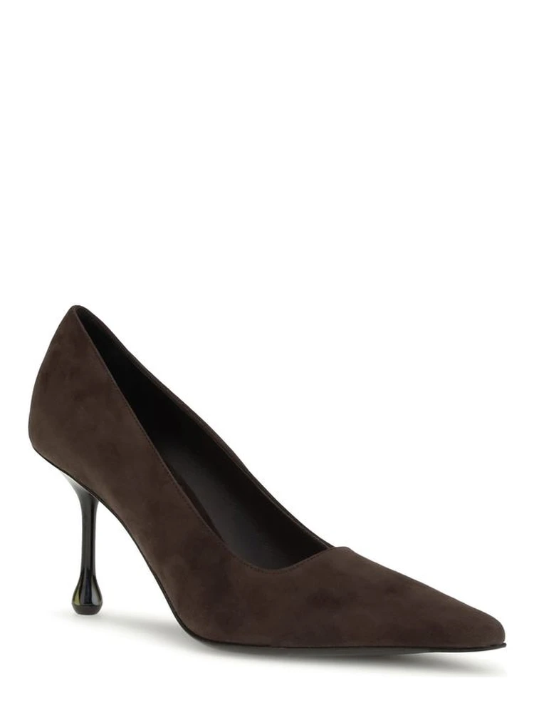 Brown Goatskin High Heel Pumps alternative