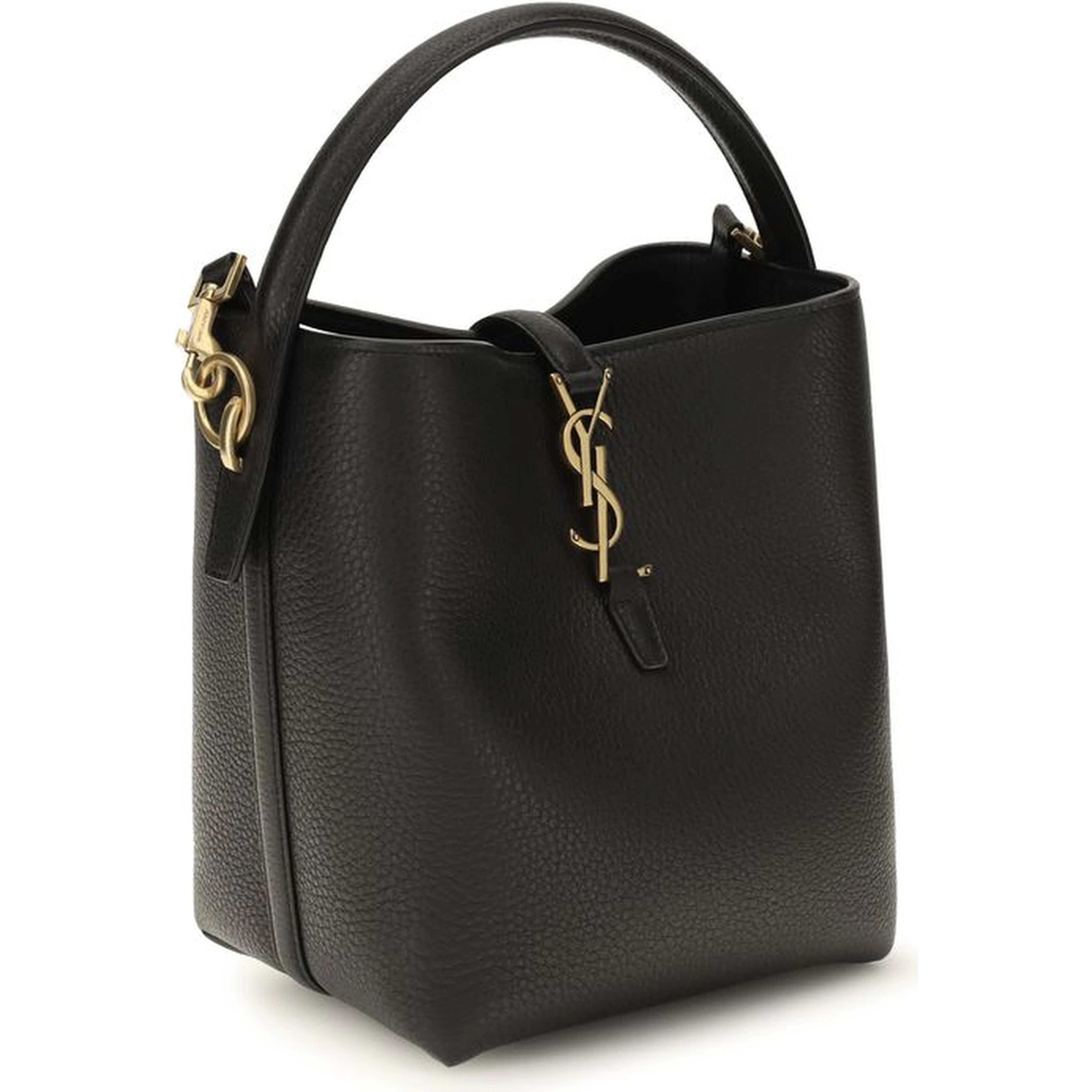 Black Calf Leather Bos Taurus Shoulder Bag