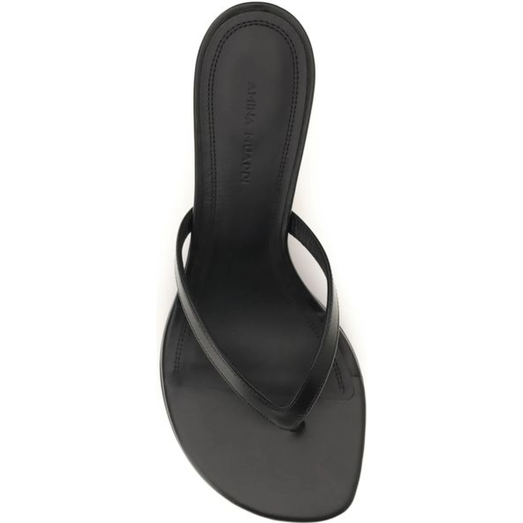Black Lamb Ovis Aries Aries Flat Sandals