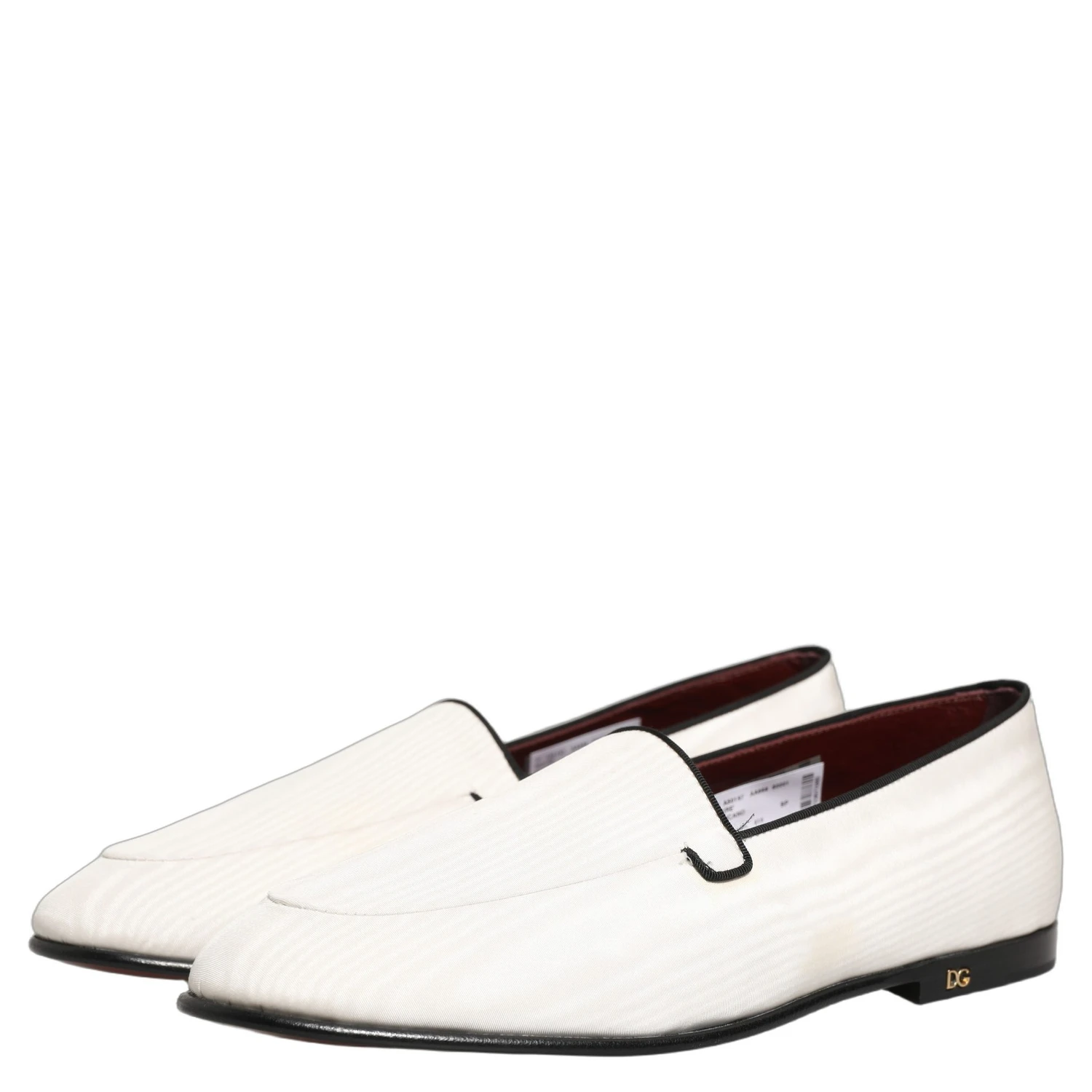 White Velvet Slip On Men Flats Loafers Shoes