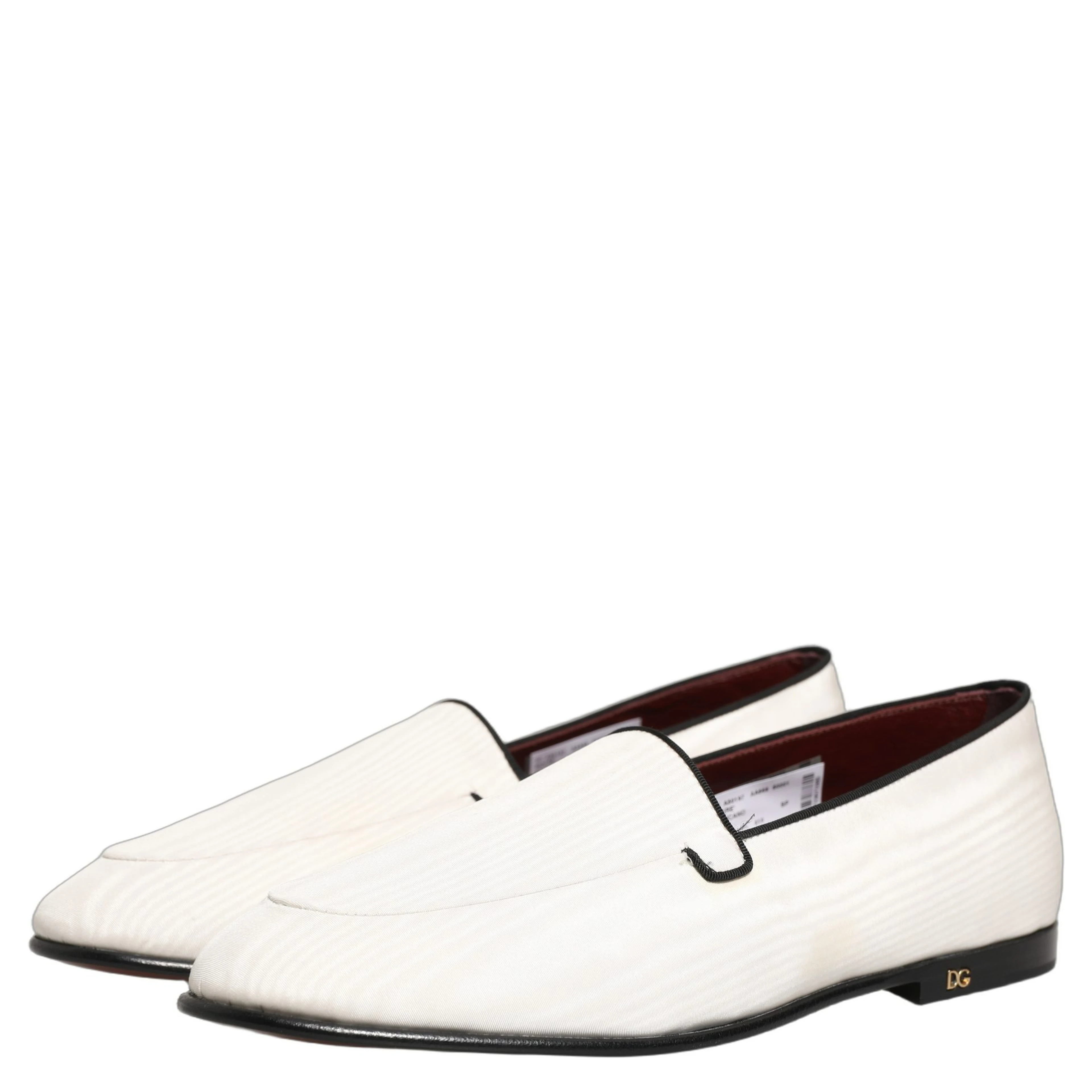 White Velvet Slip On Men Flats Loafers Shoes