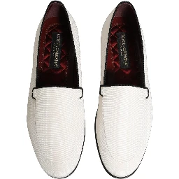 White Velvet Slip On Men Flats Loafers Shoes