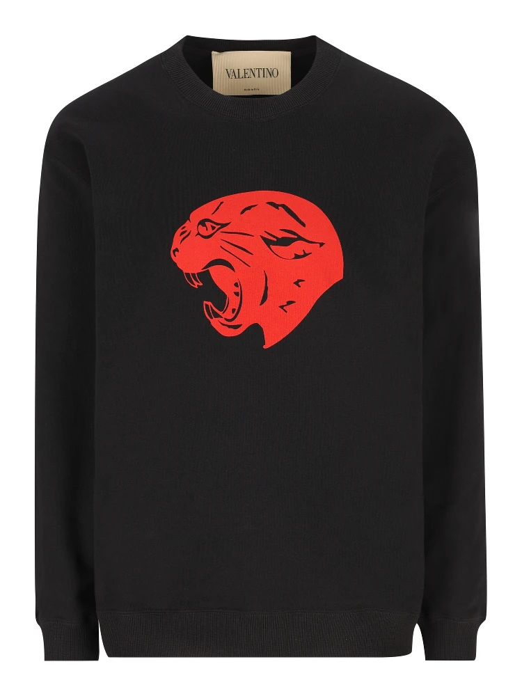 Valentino Garavani Sweaters Black/red