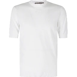 MAGLIA GIROCOLLO COTONE CREPE