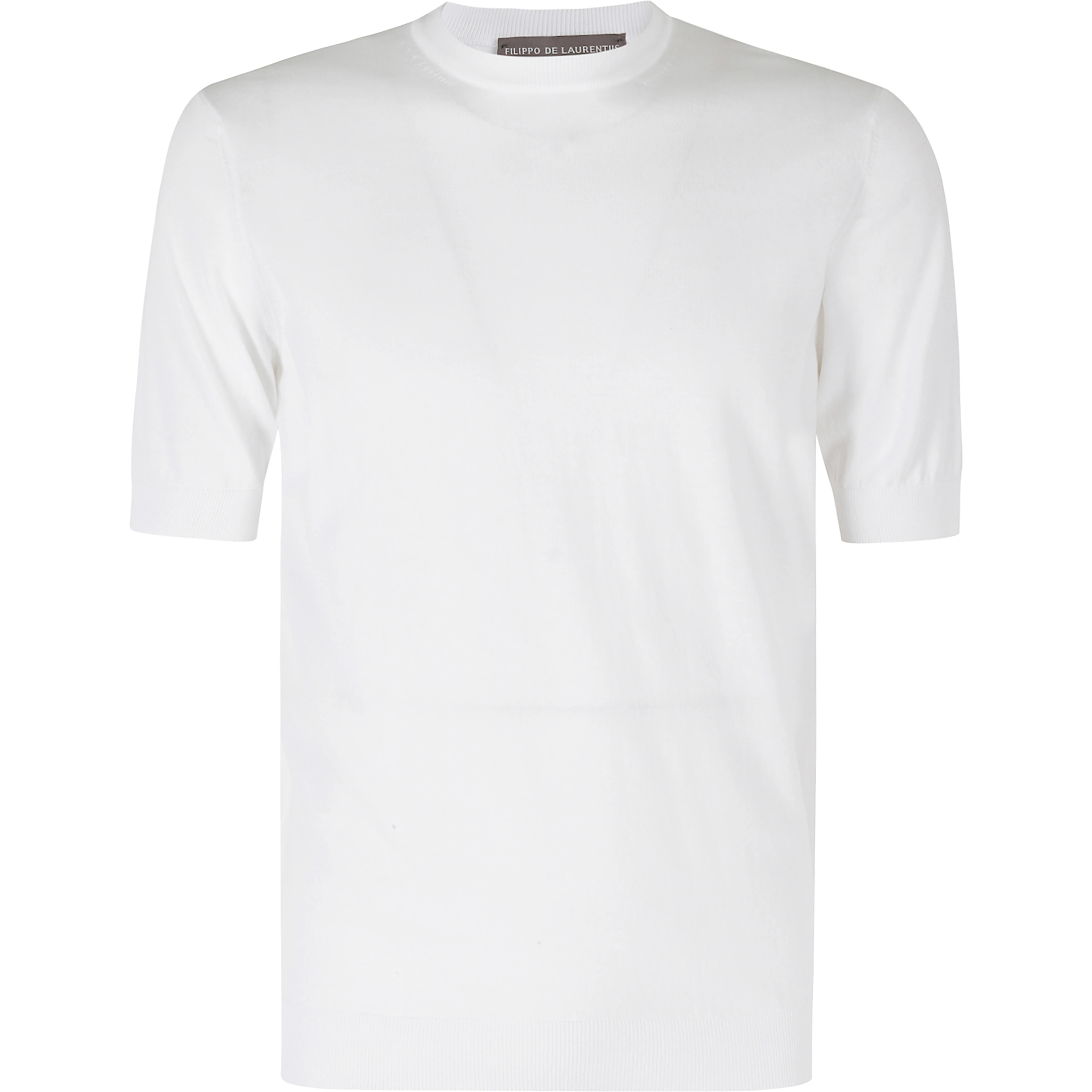 MAGLIA GIROCOLLO COTONE CREPE