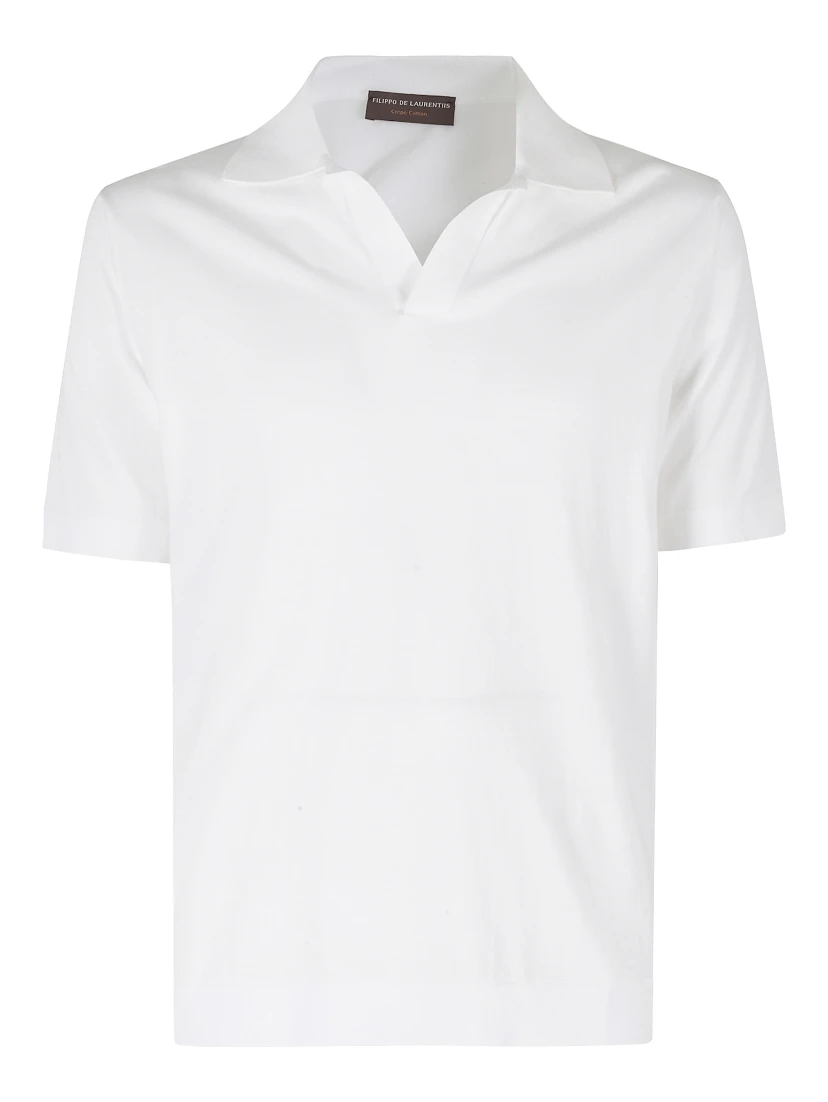 POLO COLLO SKIPPER FONDO DRITTO COTONE