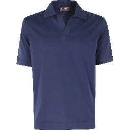 POLO COLLO SKIPPER FONDO DRITTO COTONE