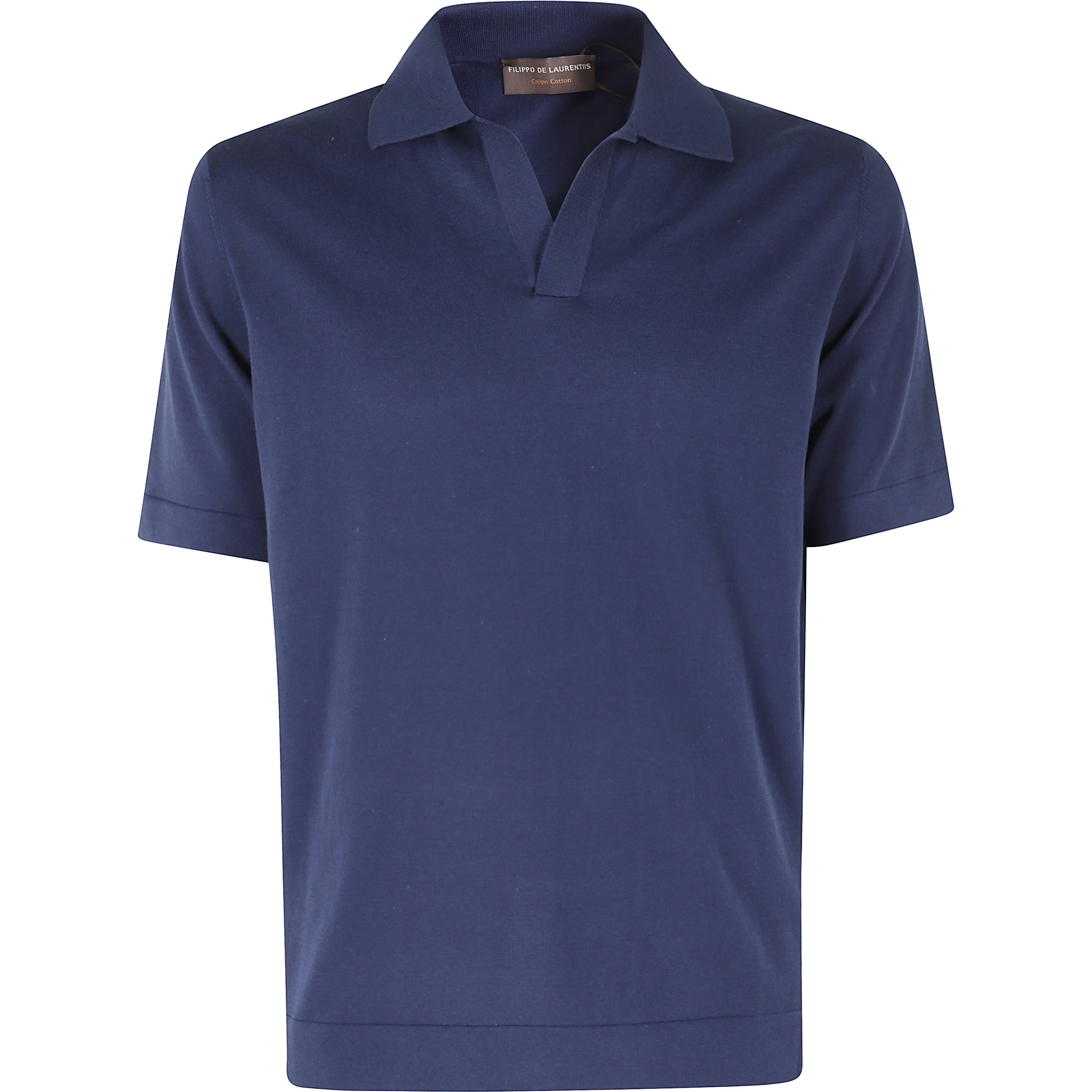 POLO COLLO SKIPPER FONDO DRITTO COTONE