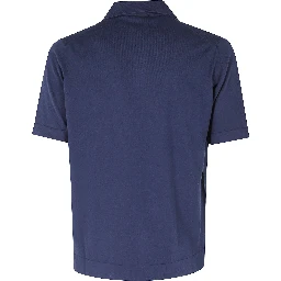 POLO COLLO SKIPPER FONDO DRITTO COTONE