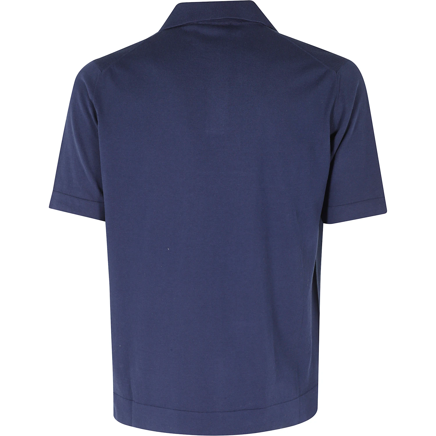 POLO COLLO SKIPPER FONDO DRITTO COTONE