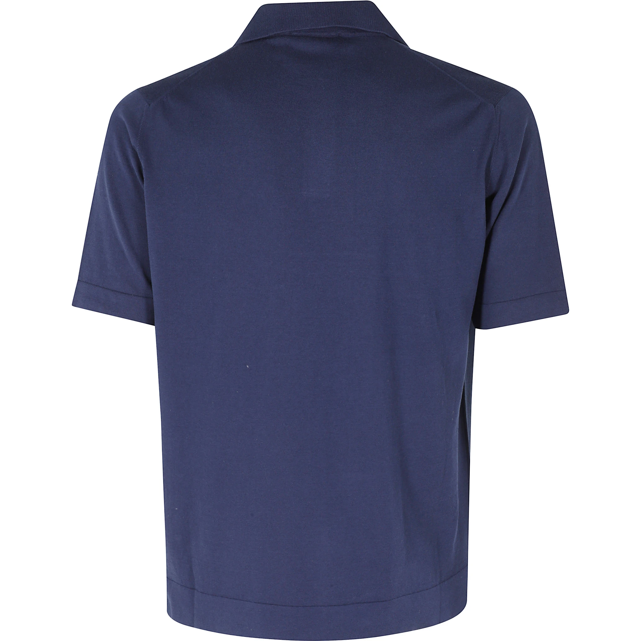POLO COLLO SKIPPER FONDO DRITTO COTONE