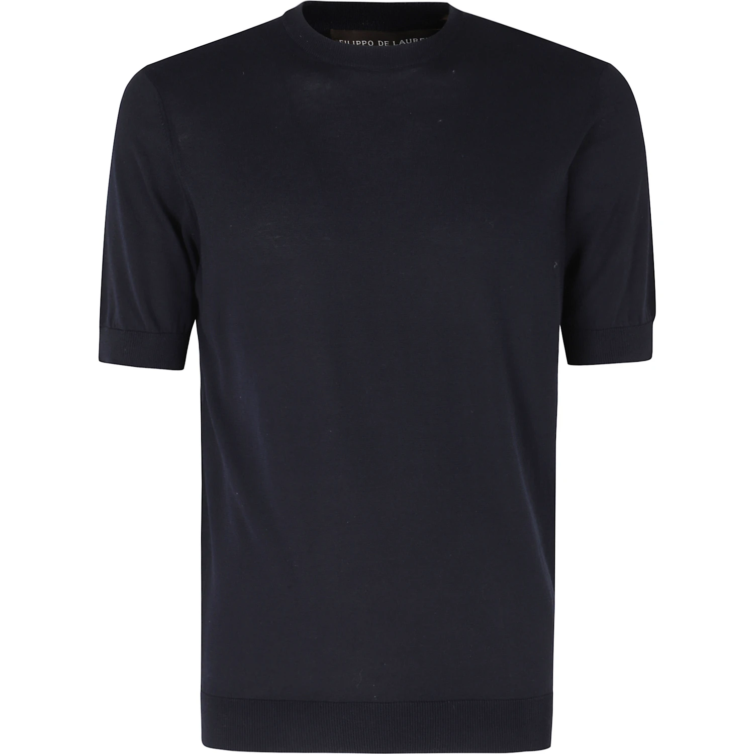 MAGLIA GIROCOLLO COTONE CREPE