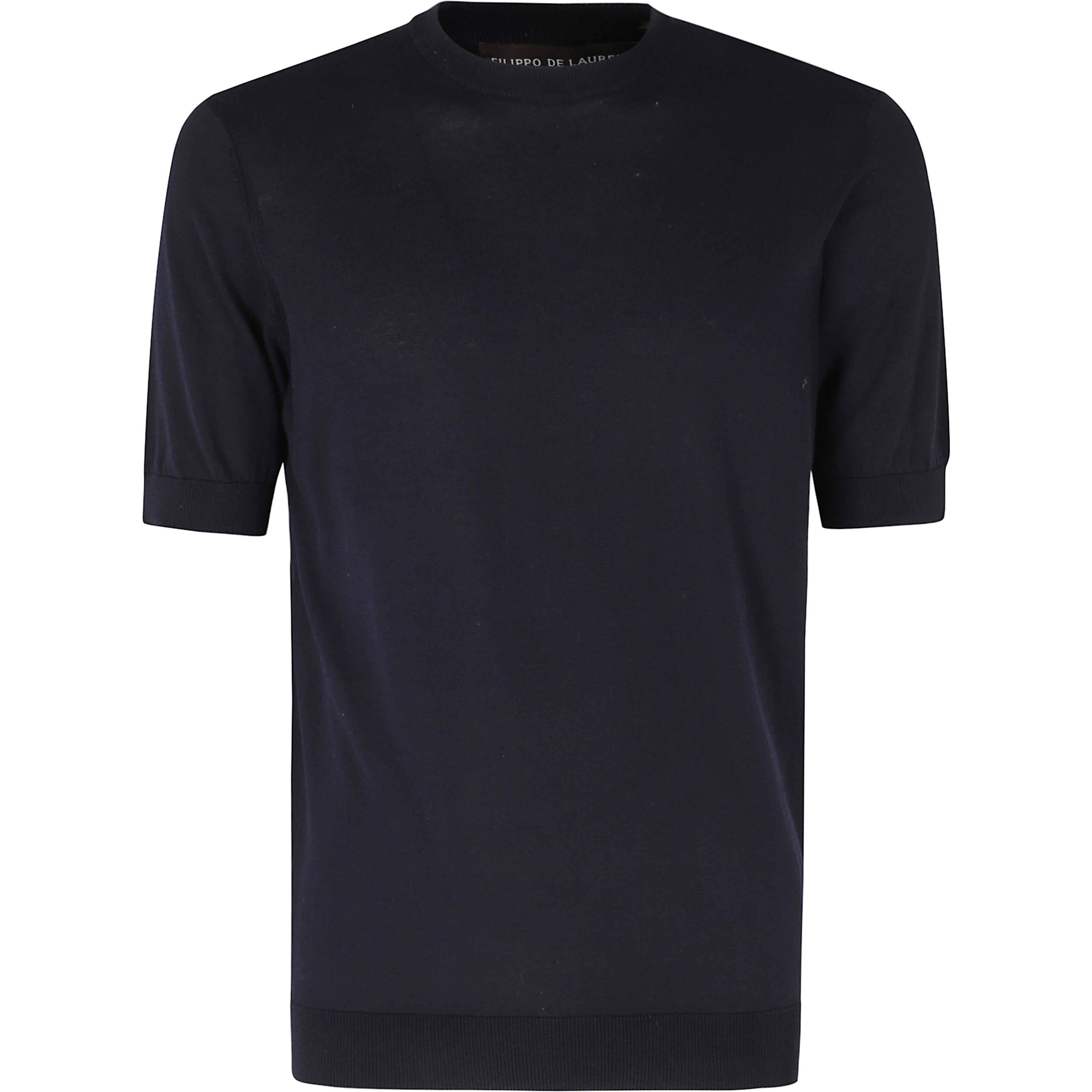 MAGLIA GIROCOLLO COTONE CREPE