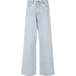 DENIM TROUSERS