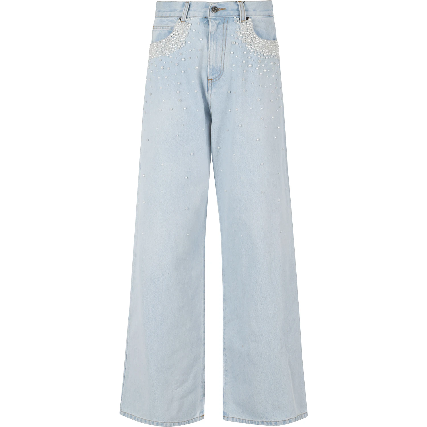 DENIM TROUSERS