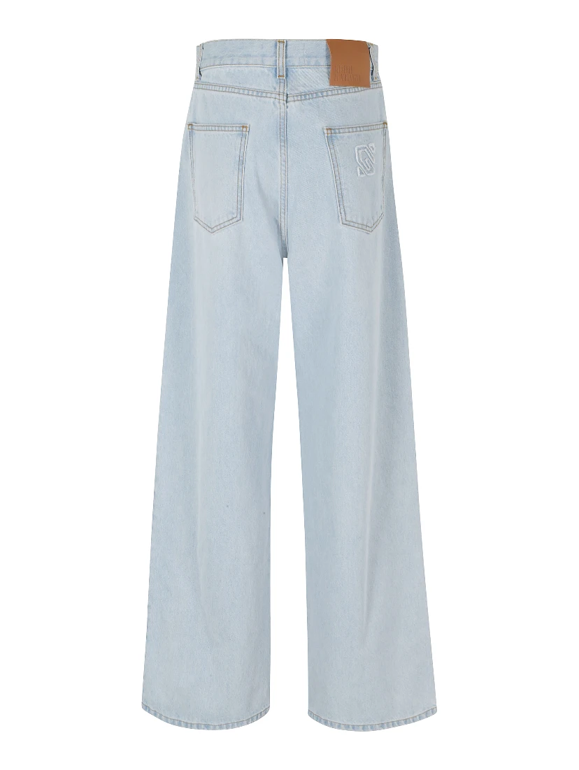 DENIM TROUSERS
