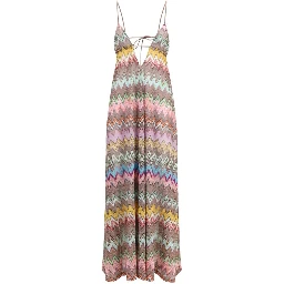 Multicolor Viscose Casual Dress