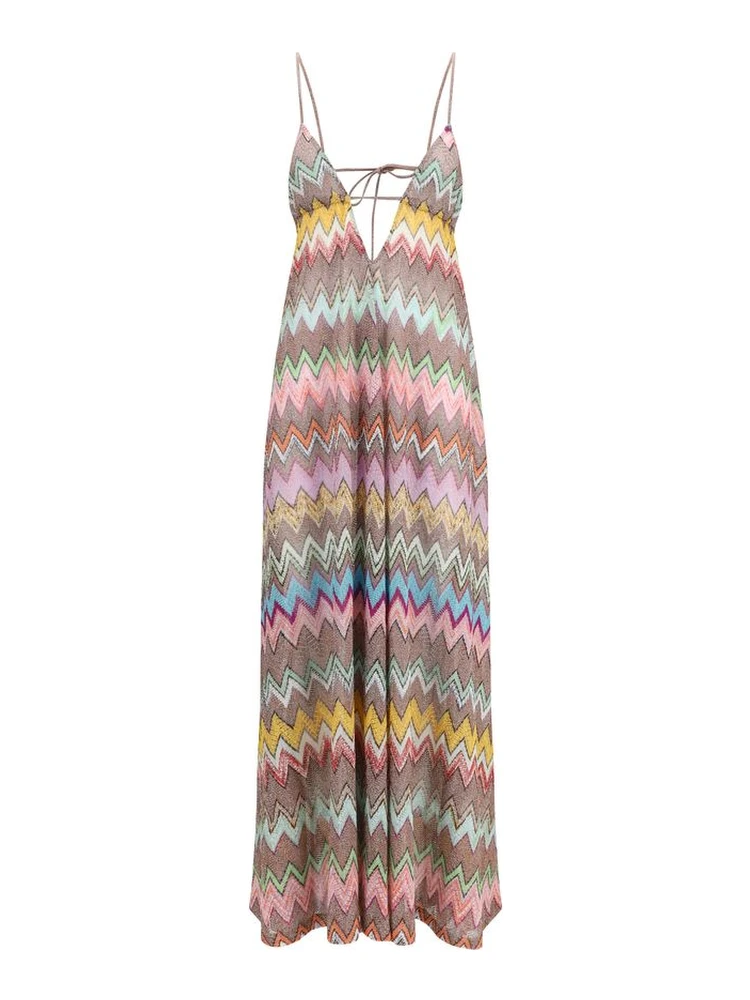Multicolor Viscose Casual Dress