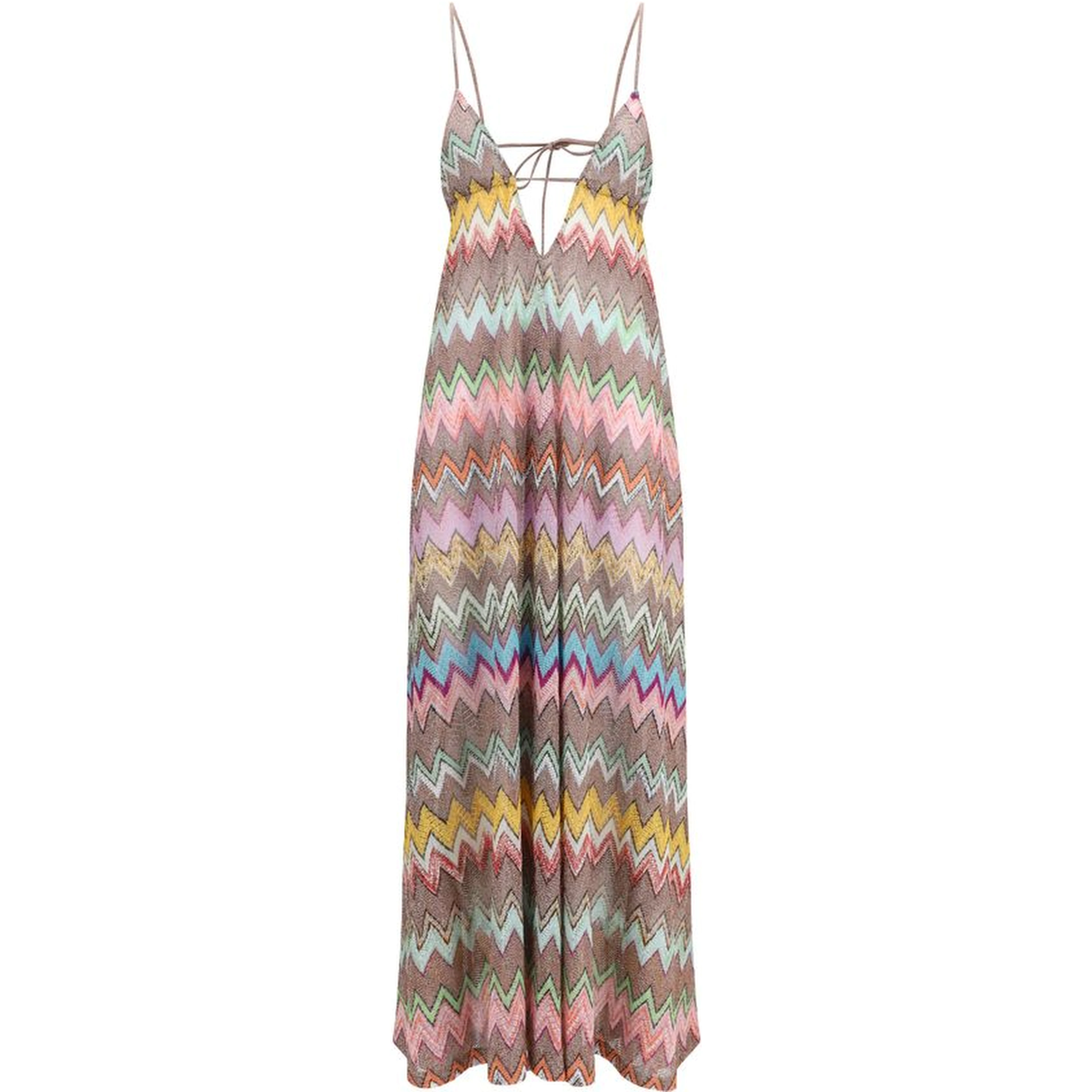 Multicolor Viscose Casual Dress