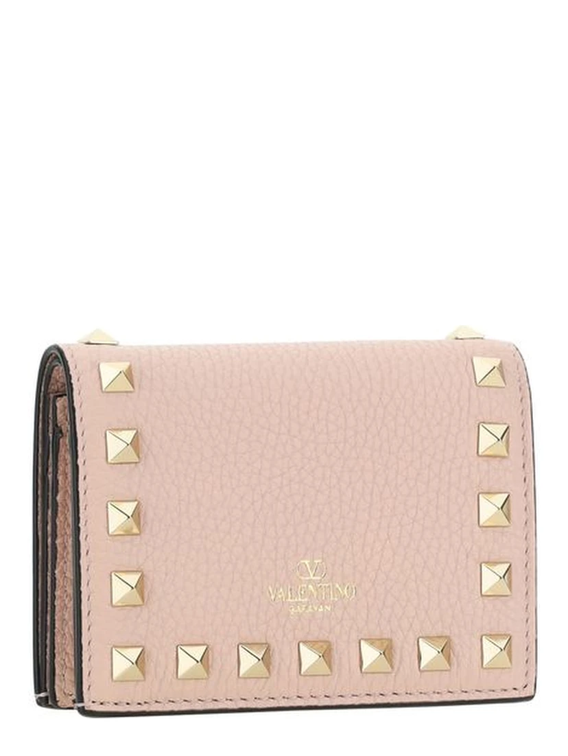 Pink Calf Leather Bos Taurus Wallet