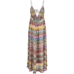 Multicolor Viscose Casual Dress