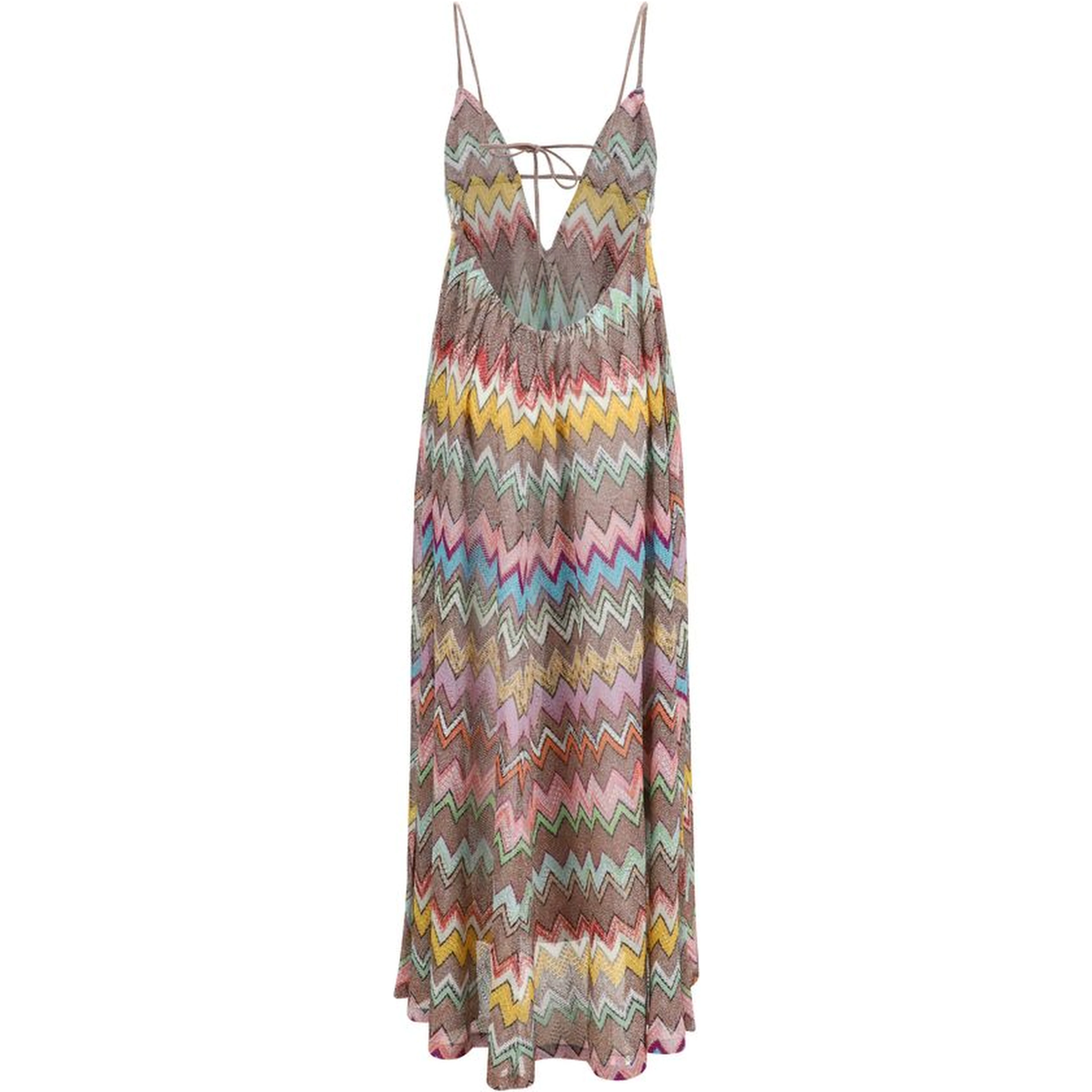 Multicolor Viscose Casual Dress