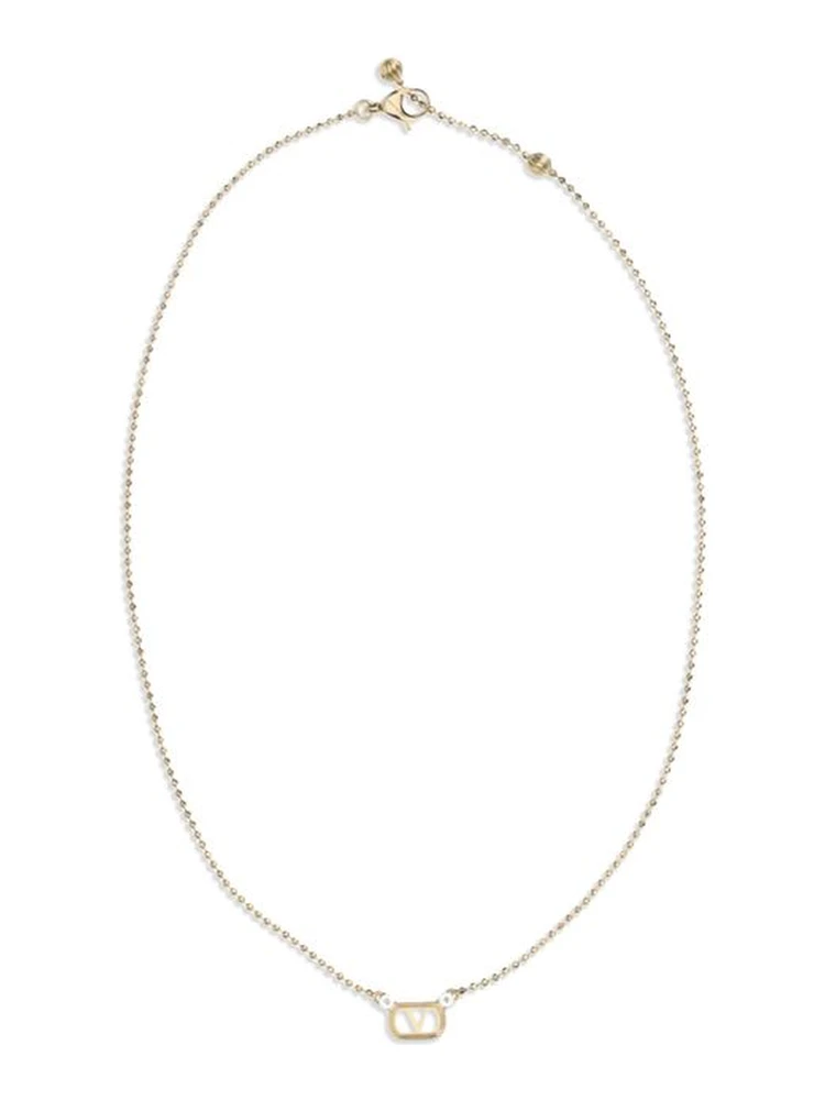 Bicolor Brass Necklace