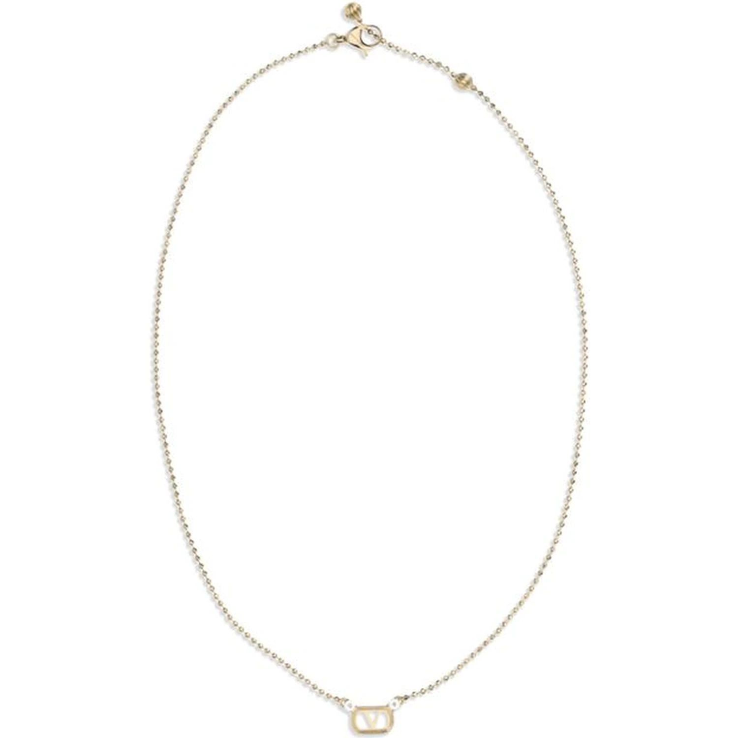 Bicolor Brass Necklace