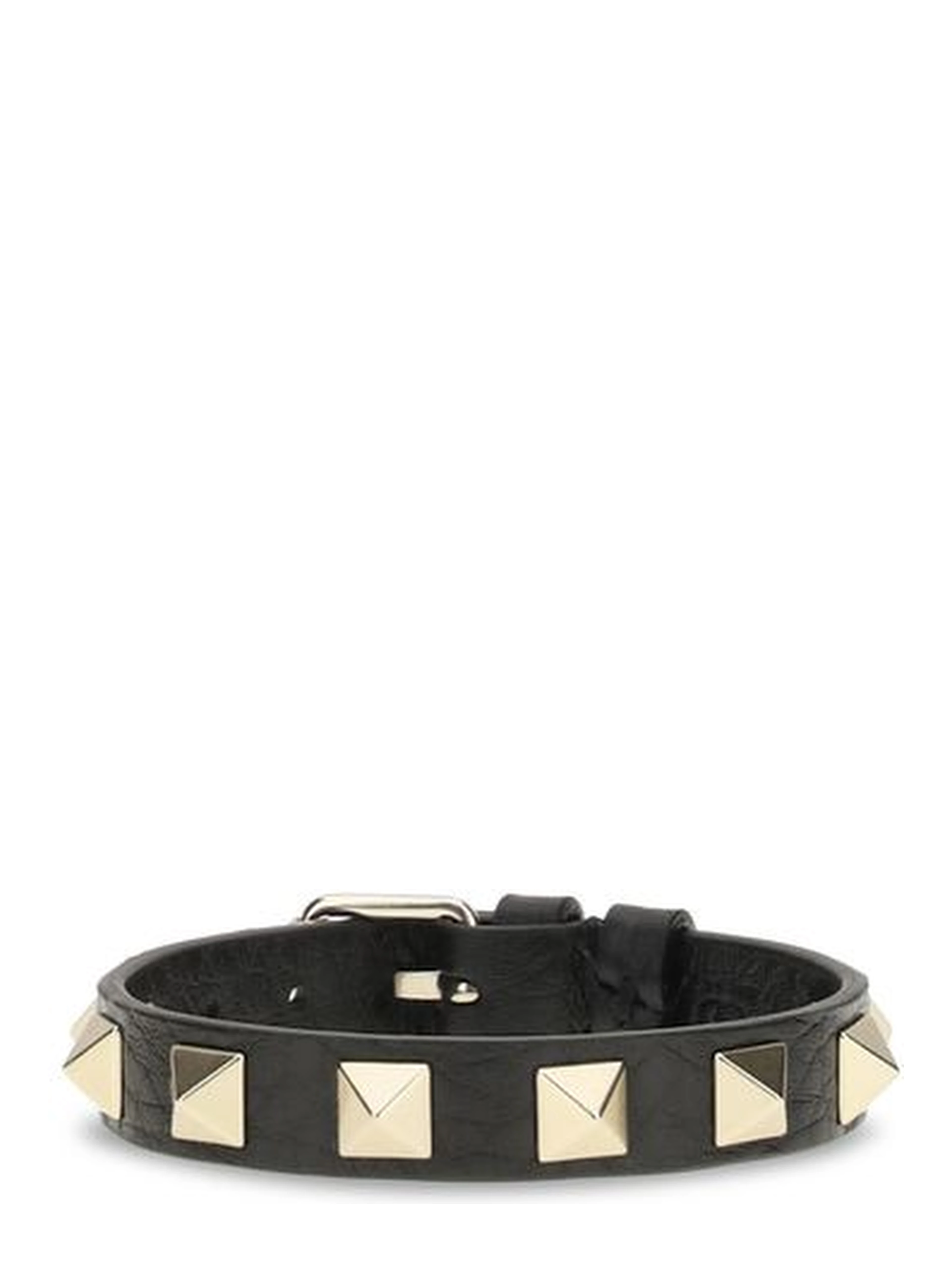Black Calf Leather Bos Taurus Bracelet