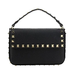 Black Calf Leather Bos Taurus Shoulder Bag