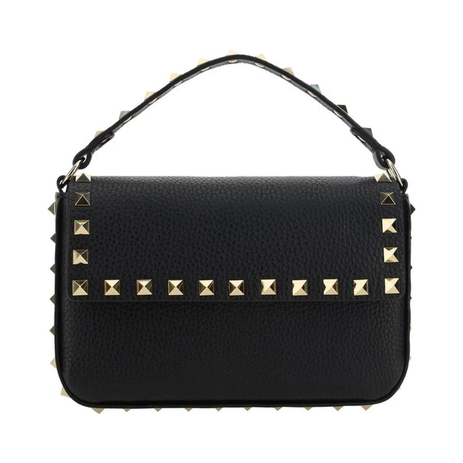 Black Calf Leather Bos Taurus Shoulder Bag