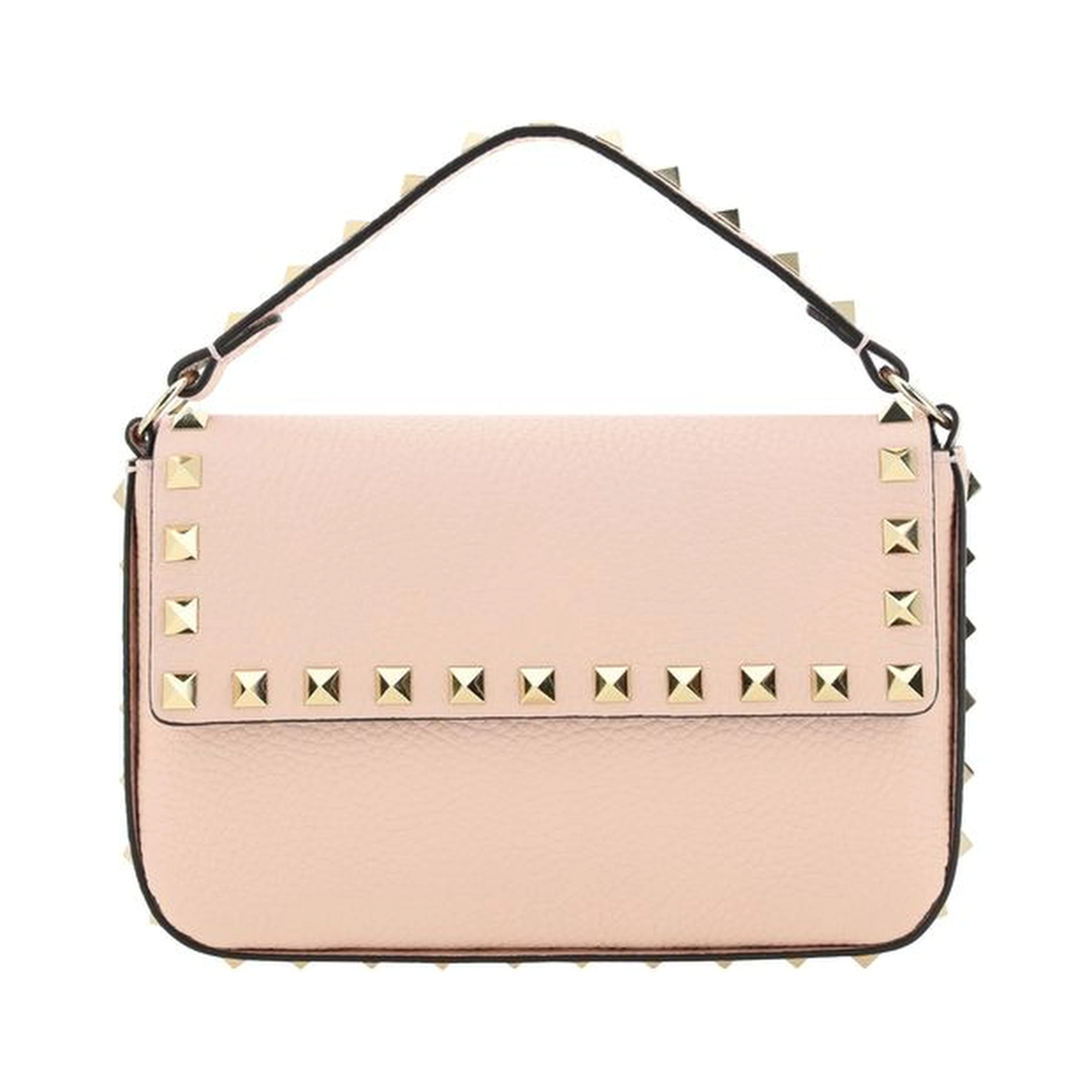 Pink Calf Leather Bos Taurus Shoulder Bag