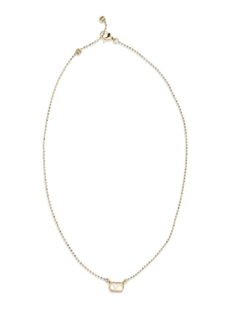 Bicolor Brass Necklace alternative