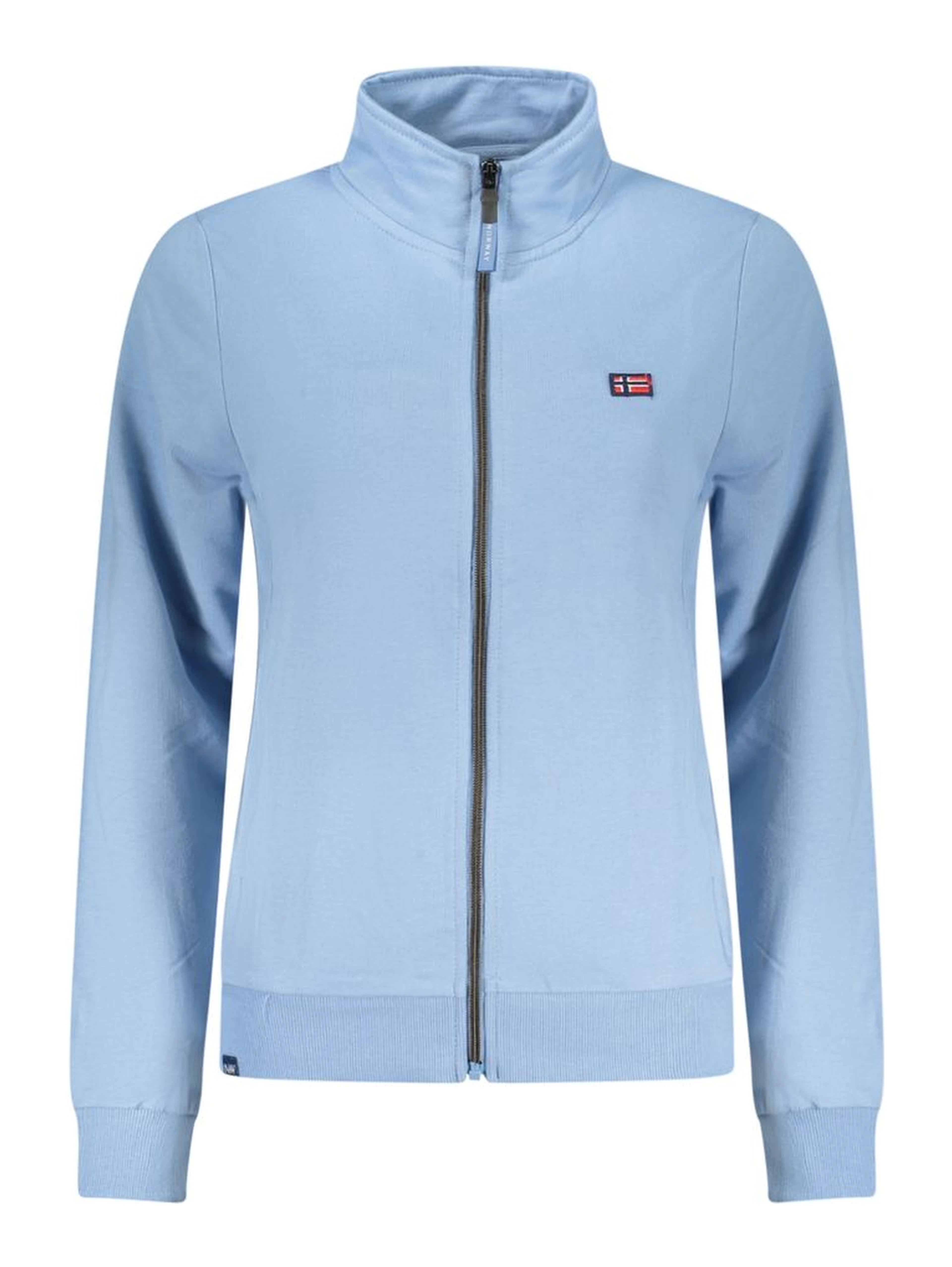 Blue Cotton Sweatshirt