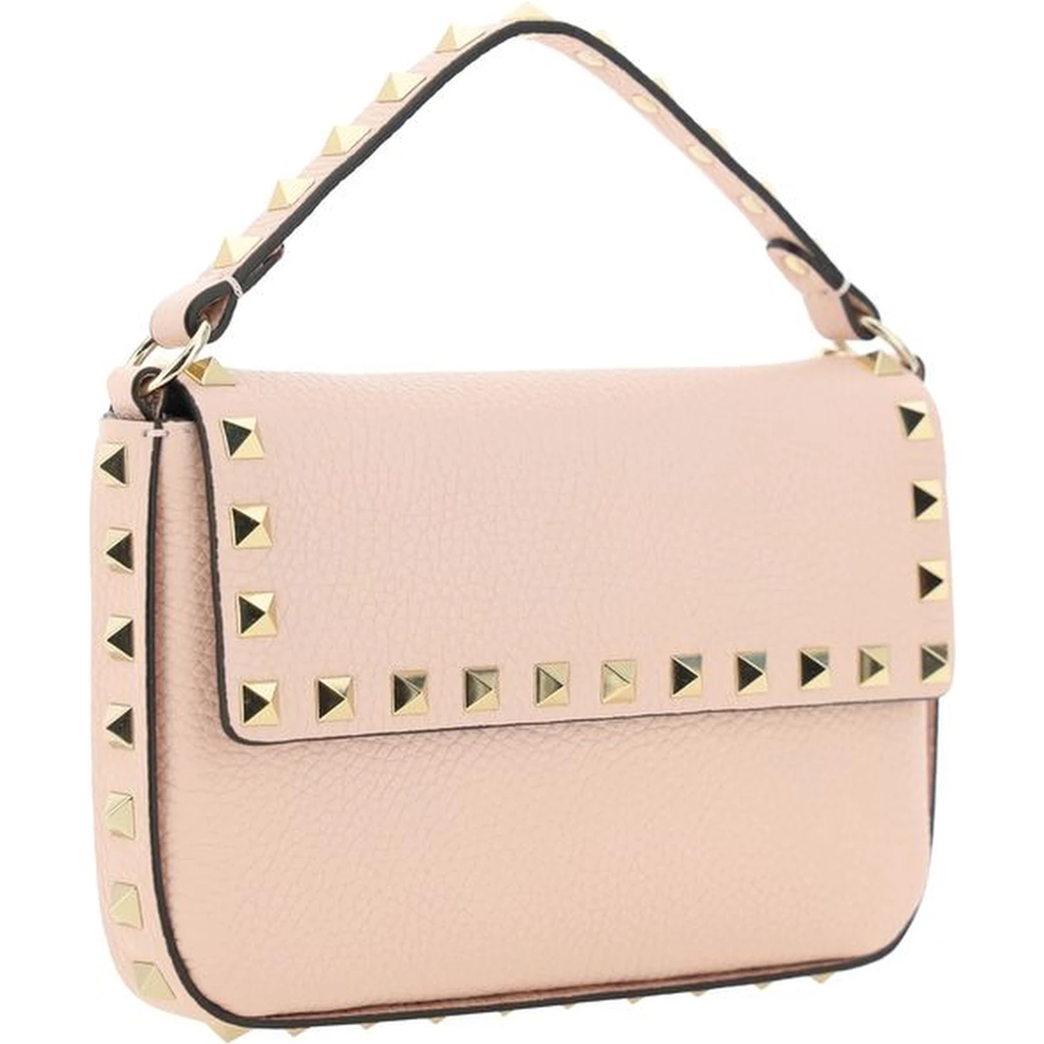 Pink Calf Leather Bos Taurus Shoulder Bag