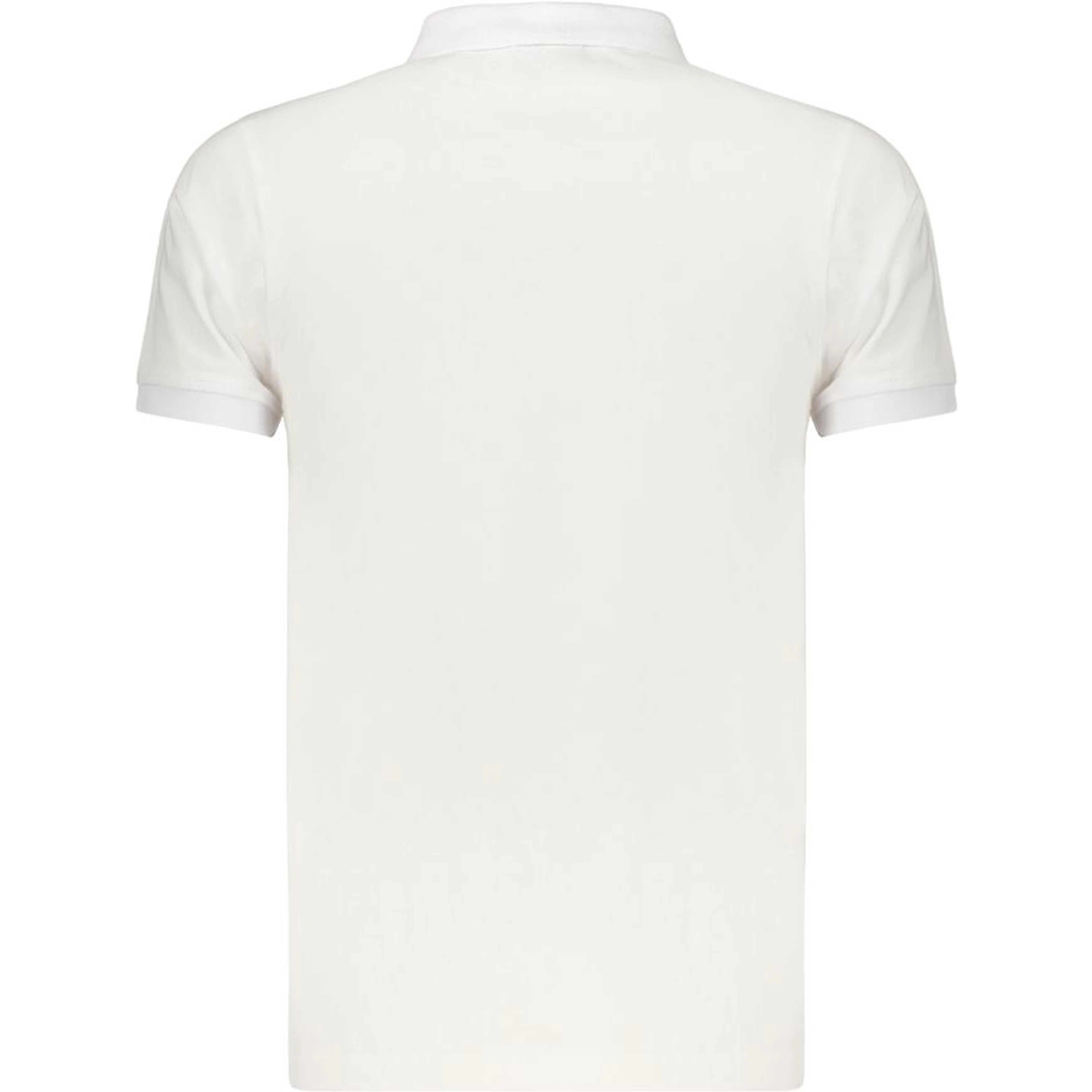 White Cotton Polo Shirt