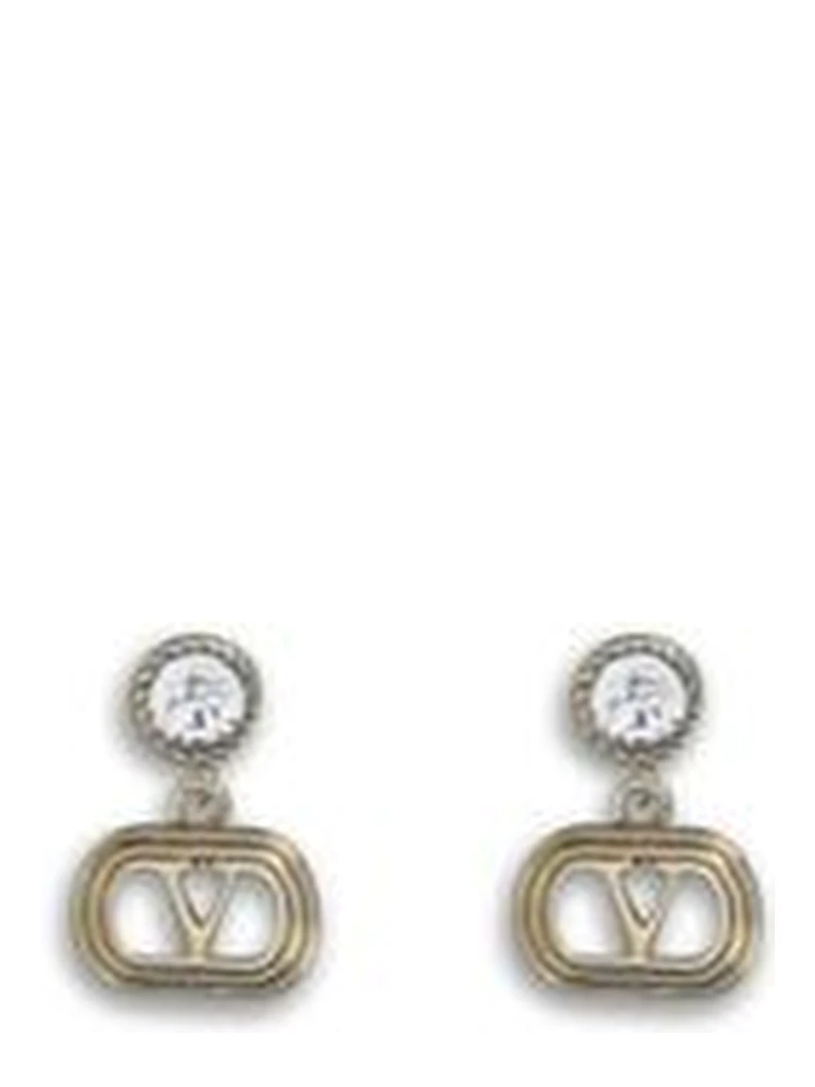 Bicolor Brass Earrings