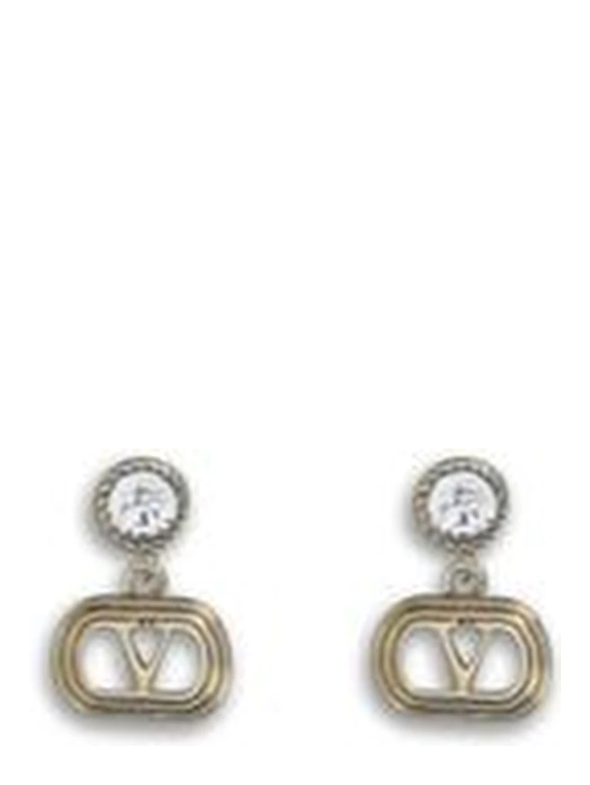 Bicolor Brass Earrings