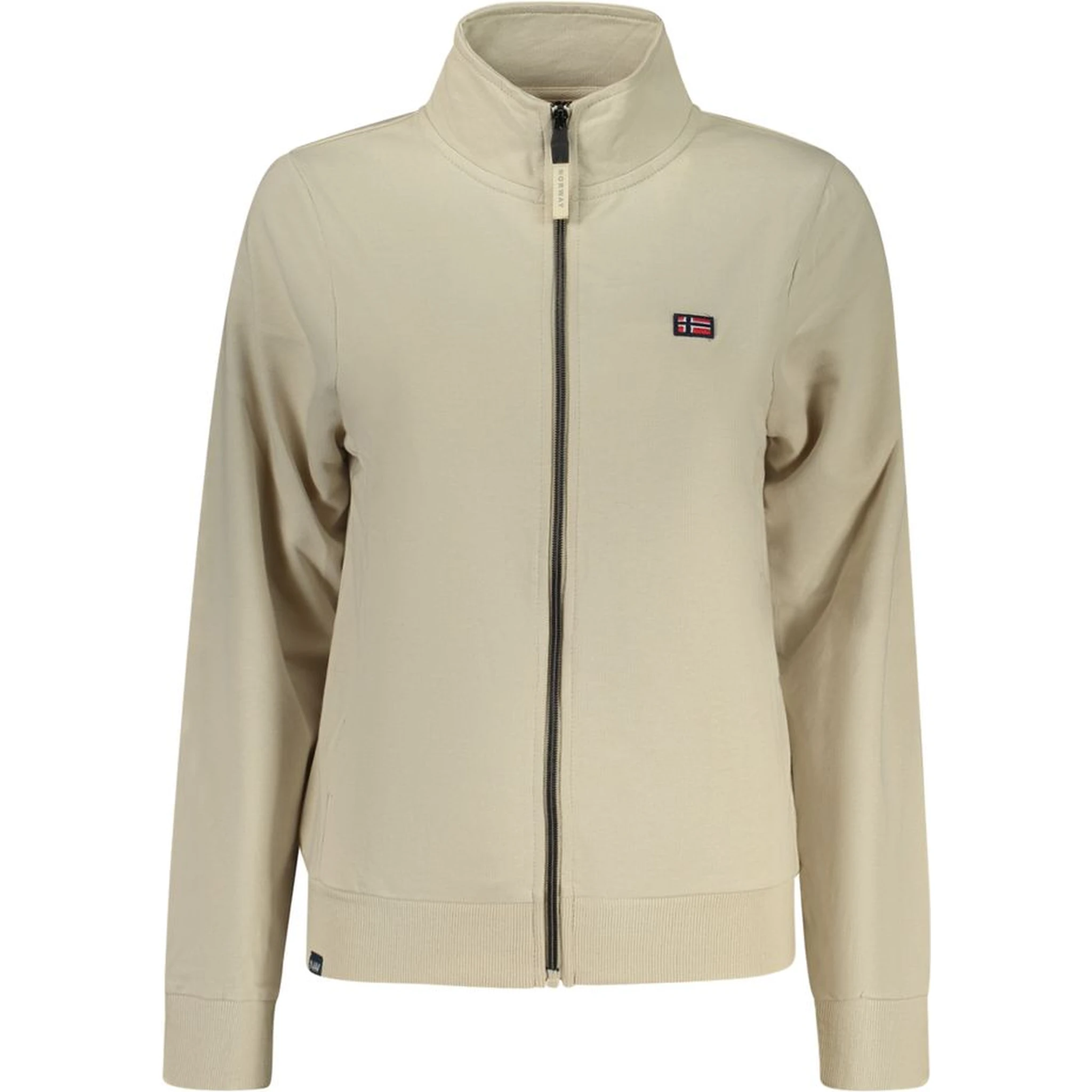 Beige Cotton Sweatshirt