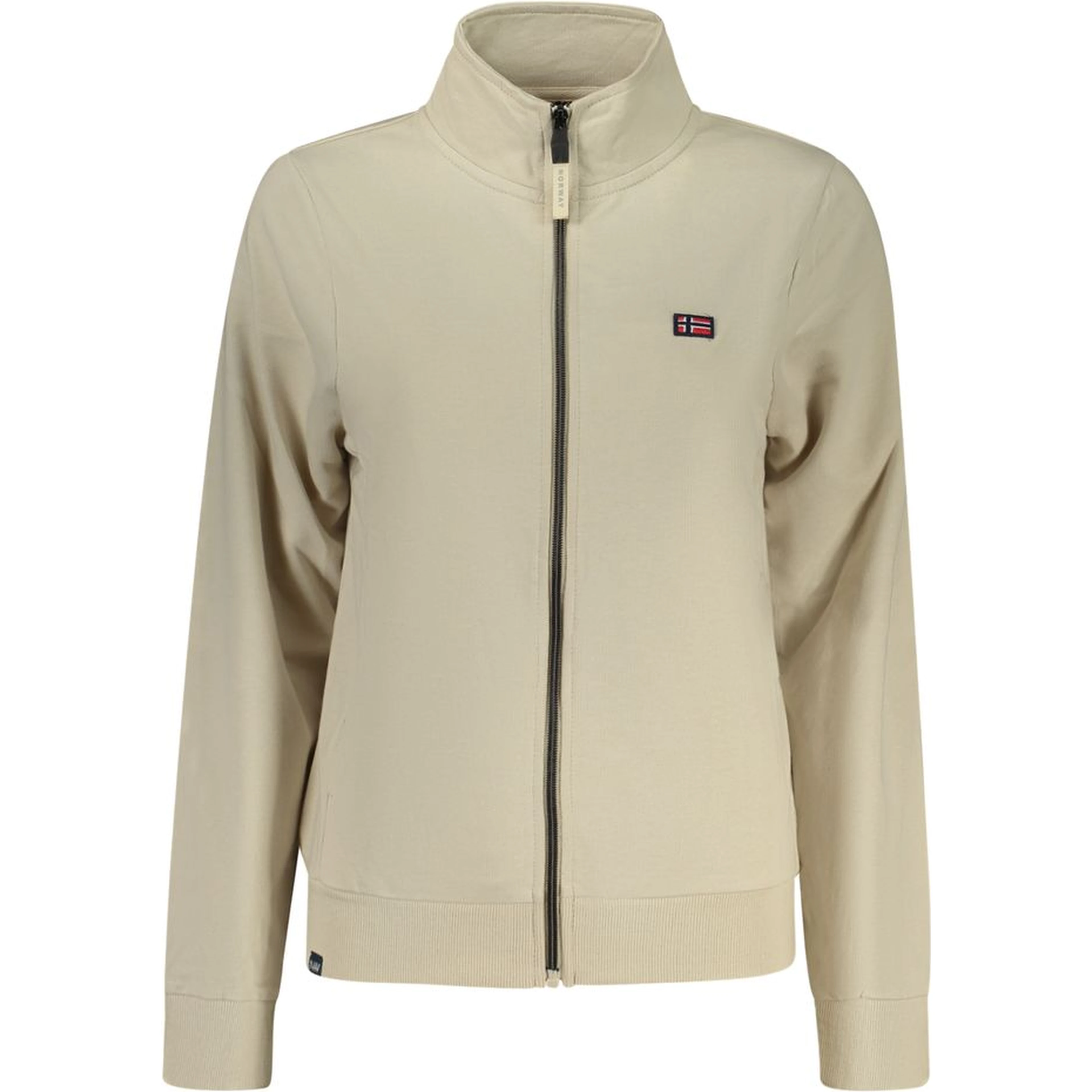 Beige Cotton Sweatshirt