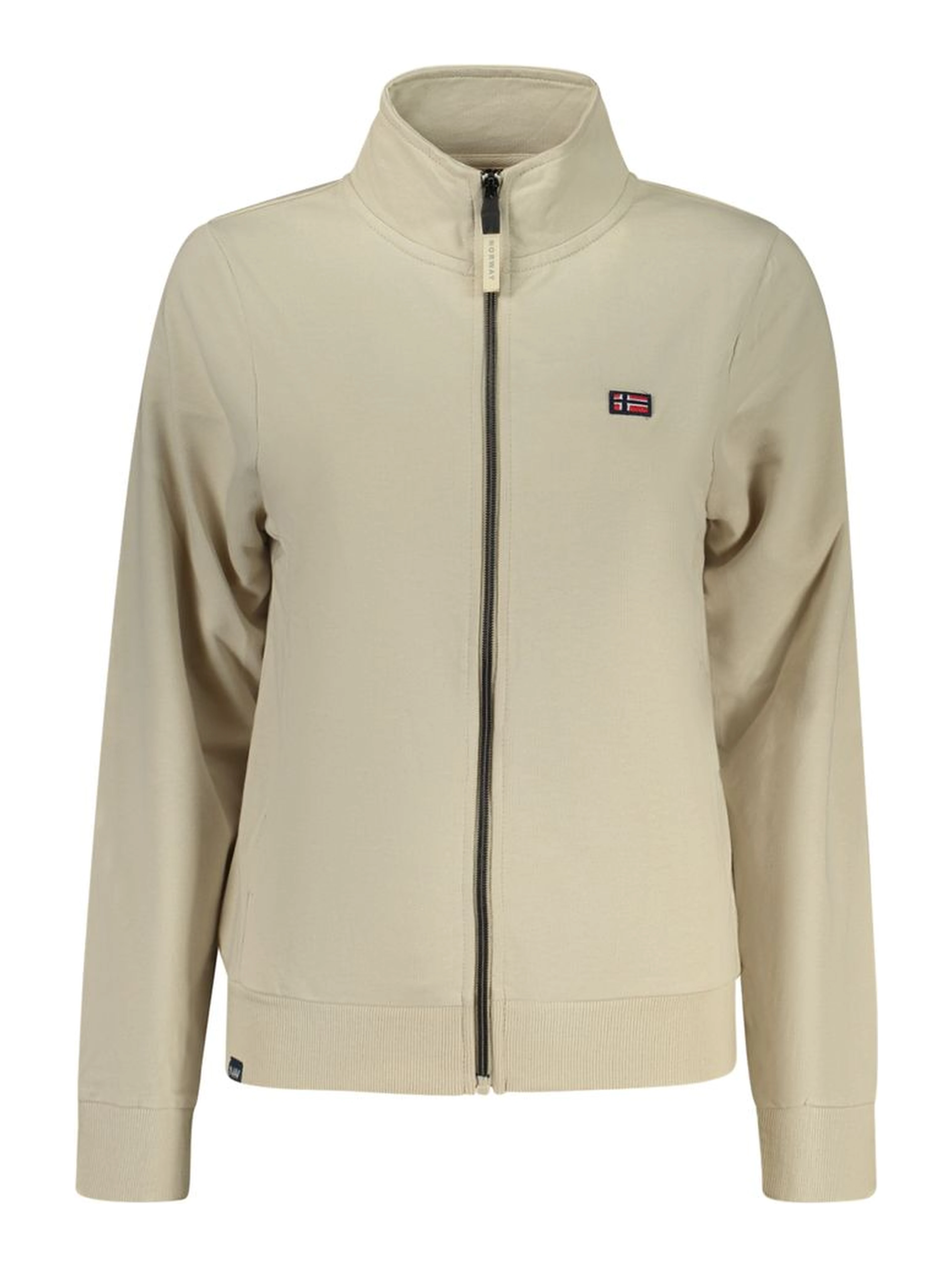 Beige Cotton Sweatshirt