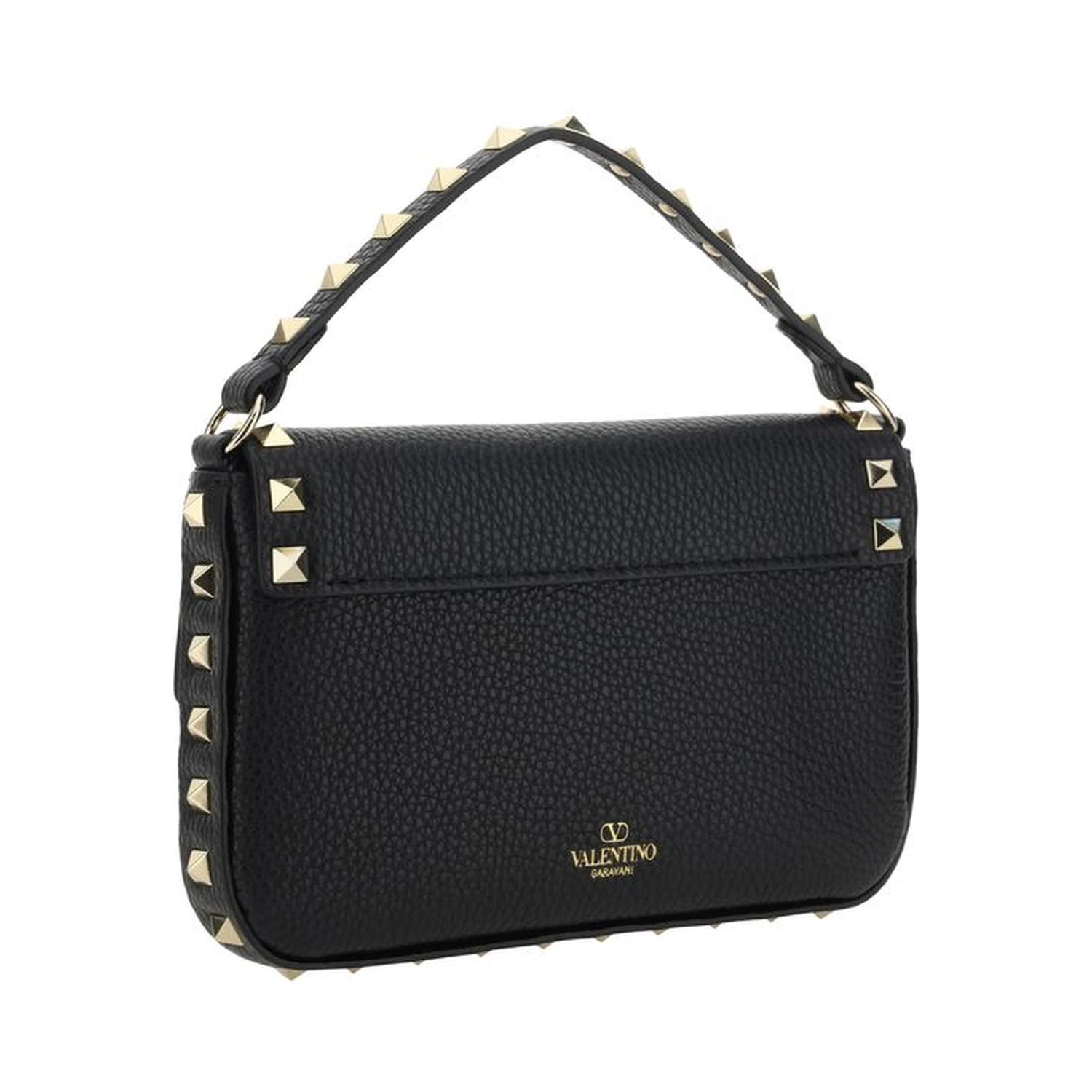 Black Calf Leather Bos Taurus Shoulder Bag