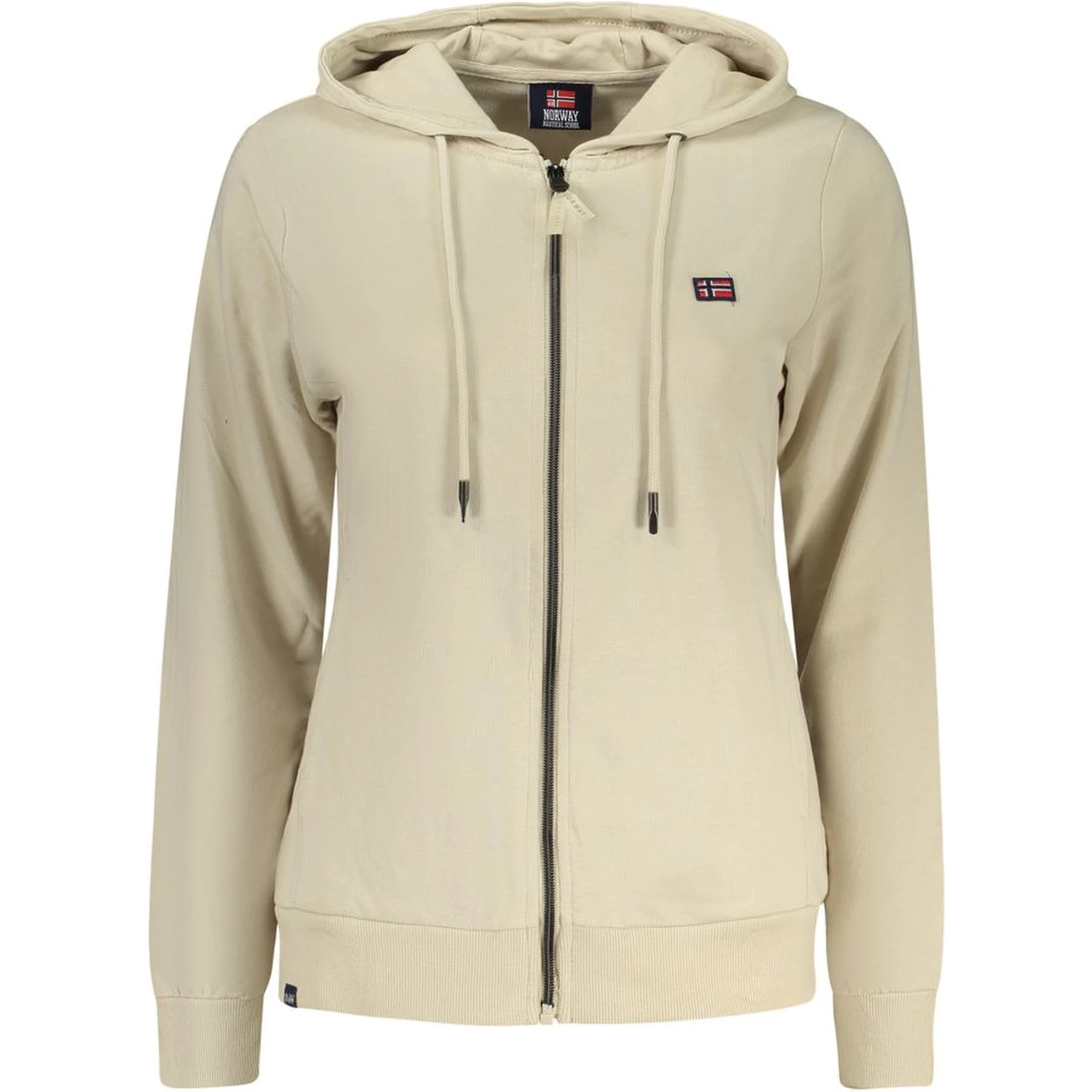 Beige Cotton Sweatshirt