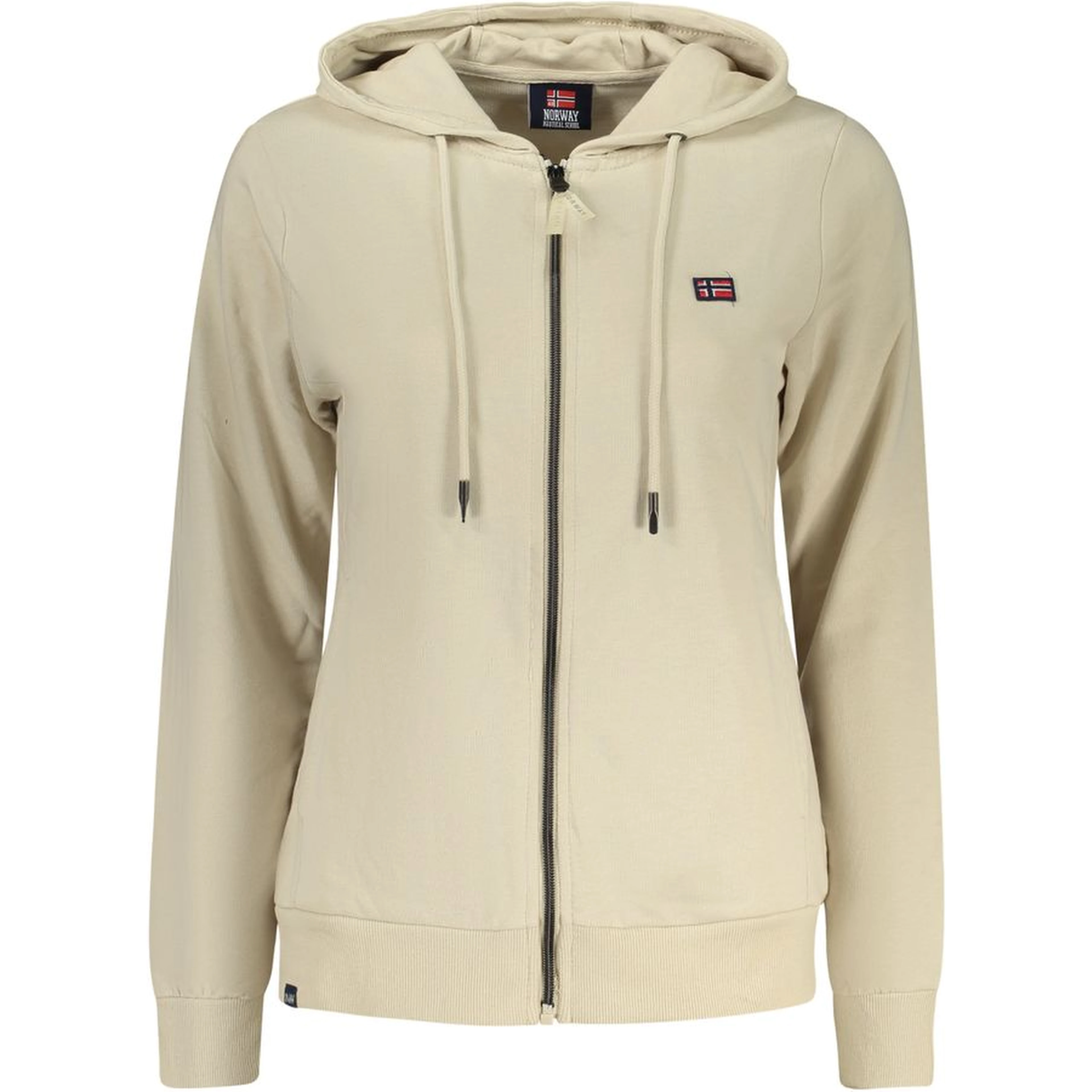 Beige Cotton Sweatshirt